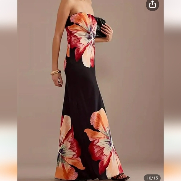 New Long Party Dress Size M - Picture 4 of 13